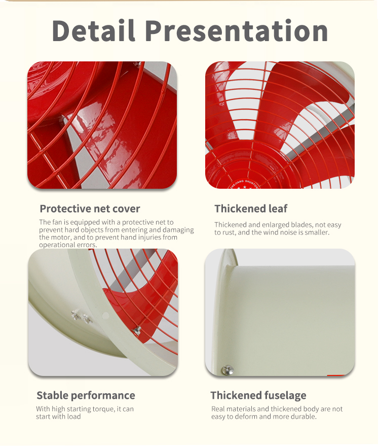 Quạt lưu lượng trục kh&iacute; n&eacute;n chống nổ CBF