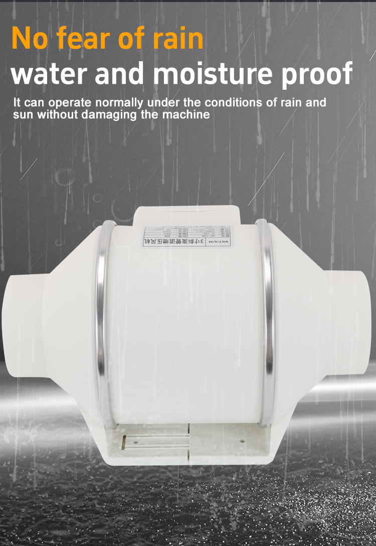 St-100 Quạt tăng cường đường ống D&ograve;ng chảy xi&ecirc;n