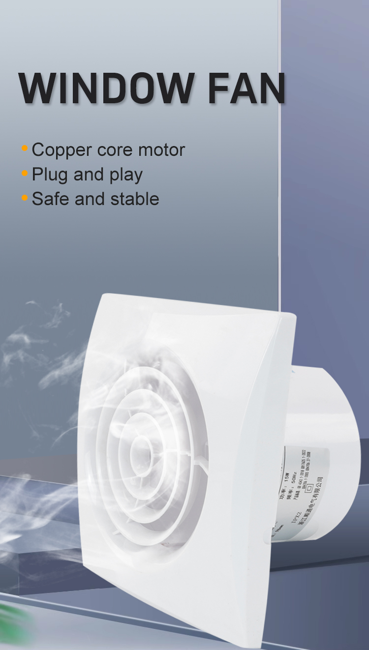 Quạt cửa sổ Sta100-HQ Six T&iacute;nh năng ch&iacute;nh T&iacute;nh năng 