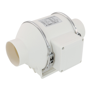 St-100 Quạt tăng cường đường ống Dòng chảy xiên