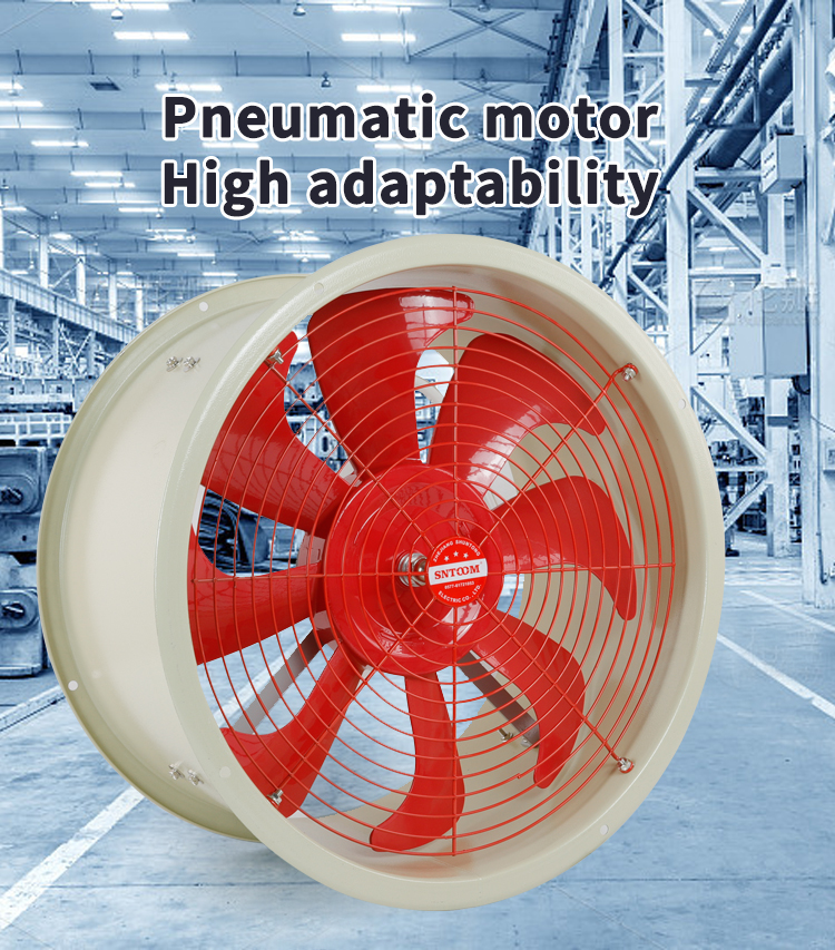 Quạt lưu lượng trục kh&iacute; n&eacute;n chống nổ CBF