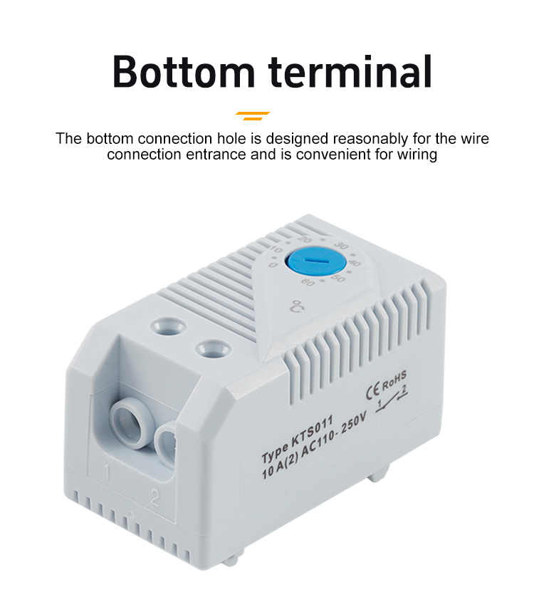 Chế độ xem b&ecirc;n của bộ điều khiển nhiệt độ 