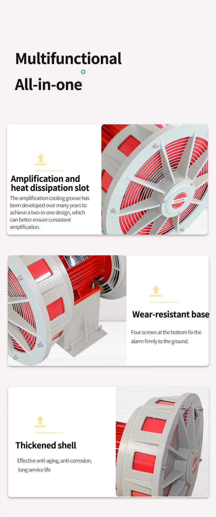 B&aacute;o động điện Decibel cao JDW-400/450 