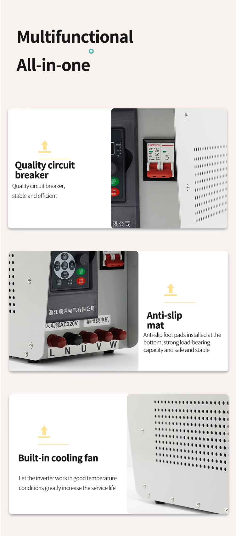 Bộ chuyển đổi tần số đa chức năng chuyển đổi chuyển đổi d&agrave;nh ri&ecirc;ng cho m&aacute;y xay sinh tố