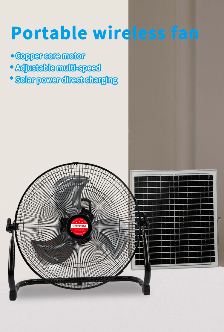 Quạt s&agrave;n năng lượng mặt trời (11) 