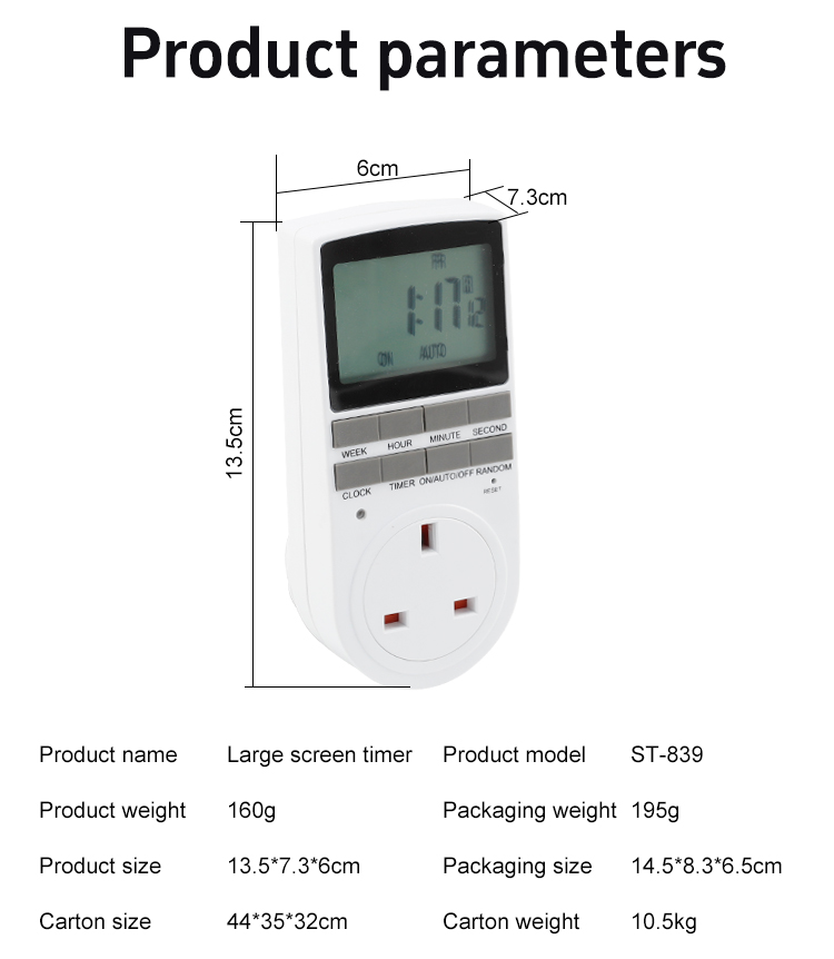 ST-839 Thời gian m&agrave;n h&igrave;nh lớn4