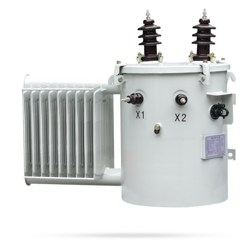 M&aacute;y biến &aacute;p phun dầu gắn cột một pha 11kV